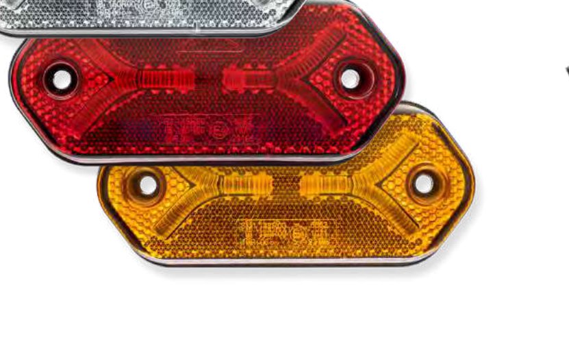 Feu de position FLATPOINT IV (feu de position latéral) — 12/24 V, LED, DC Aspöck 31-7444-197