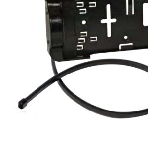 Support de plaque éclairé KENNZEICHENHALTER LED — 12/24 V, LED, DC Aspöck 36-3769-007