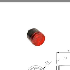 Feu de position MONOPOINT II LED — 12/24 V, LED Aspöck 31-6804-094
