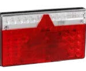 Feu arrière MULTILED II haut droit — 12/24 V, LED, 8 broches baïonnette Aspöck 35-0204-121