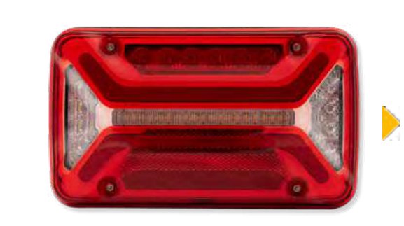 Feu arrière MULTILED III droit — 12 V, LED, 7 broches AMP Aspöck 24-8930-097