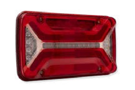 Feu arrière MULTILED III remorque gauche — 12/24 V, LED, 7 broches ASS2 + 2 broches ASS2 Aspöck 24-8931-021
