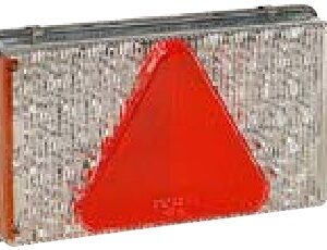 Feu arrière MULTILED gauche — 24 V, LED, 7 broches AMP + 1×2 broches ASS2 Aspöck 24-7630-701