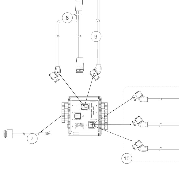 Beeper RADC 2.0 2 pin Superseal Aspöck 75-0001-034