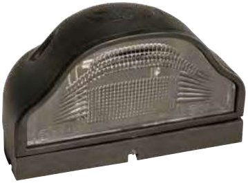 Éclaire-plaque REGPOINT I & REGPOINT I LED — 12 V, DC Aspöck 36-3209-027
