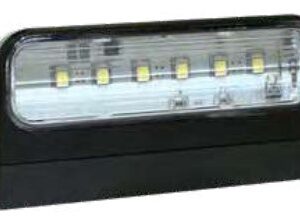 Éclaire-plaque REGPOINT II LED — 12/24 V, LED, DC Aspöck 36-3809-007