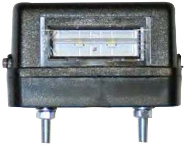Éclaire-plaque REGPOINT SMALL — 12/24 V, LED, DC Aspöck 36-1209-737