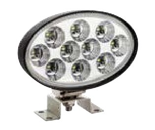 Feu de recul RÜCKFAHRSCHEINWERFER LED / REVERSE LAMP LED — 12/24 V, LED, extrémité libre Aspöck 38-8200-001