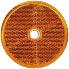 Catadioptre rond orange à visser Aspöck 15-5422-007
