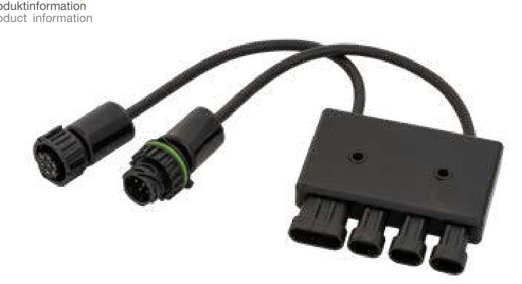 Smartlink Superseal entrée extrémité ouverte 4 pin Superseal Aspöck 76-9035-031