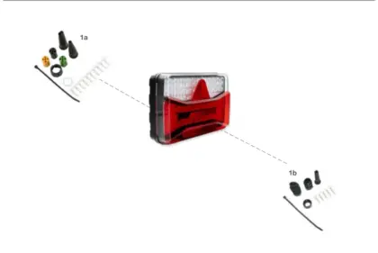 Vue éclatée AGRILED I — pièces de rechange et accessoires