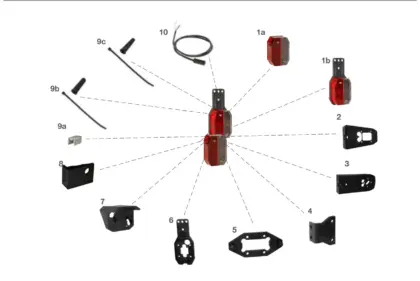 Vue éclatée FLEXIPOINT I — pièces de rechange et accessoires