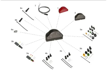Vue éclatée REGPOINT — pièces de rechange et accessoires