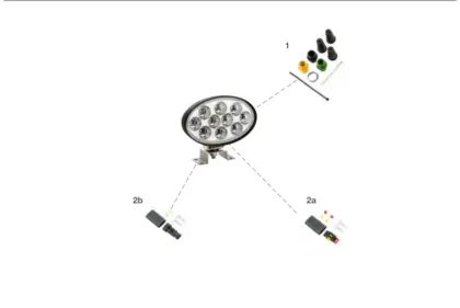 Vue éclatée RÜCKFAHRSCHEINWERFER LED / REVERSE LAMP LED — pièces de rechange et accessoires