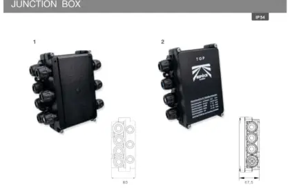 Vue éclatée VERTEILERBOX JUNCTION BOX — pièces de rechange et accessoires
