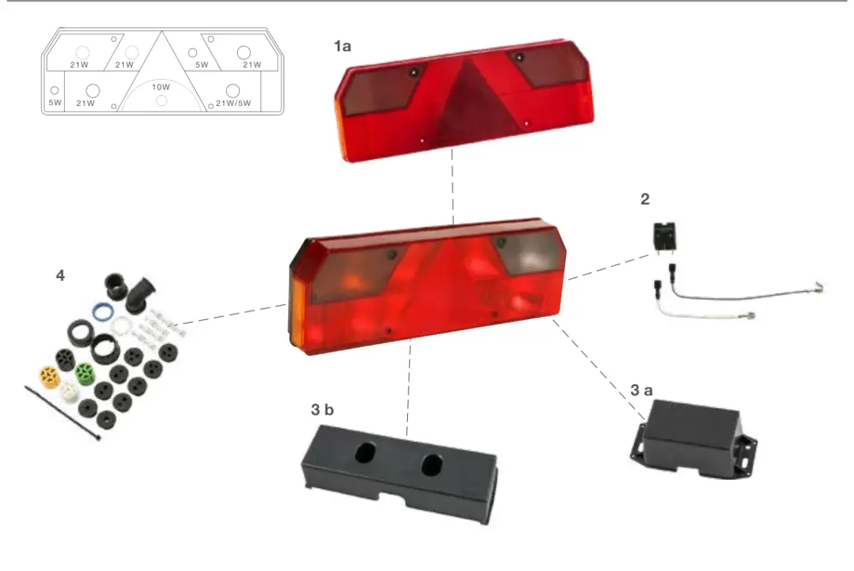 Vue éclatée EUROPOINT I — pièces de rechange et accessoires