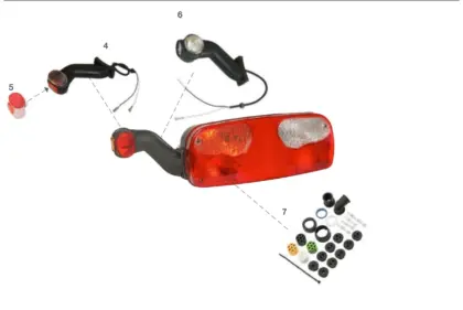 Vue éclatée ECOPOINT I — pièces de rechange et accessoires