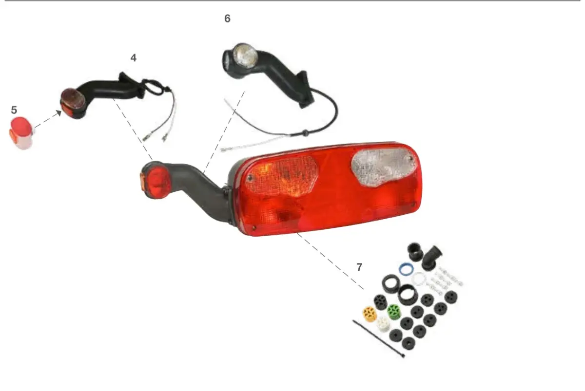 Vue éclatée ECOPOINT I — pièces de rechange et accessoires