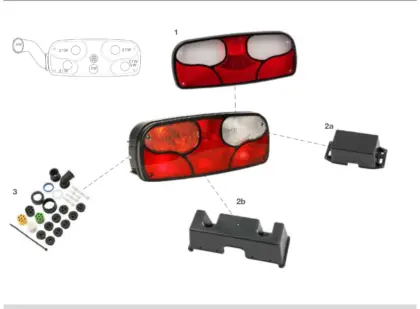 Vue éclatée ECOPOINT I — pièces de rechange et accessoires