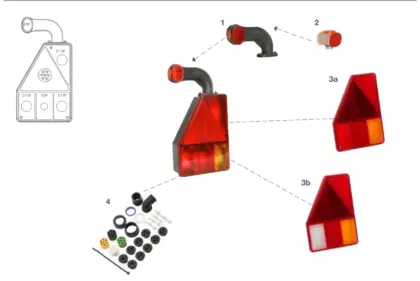 Vue éclatée EARPOINT I — pièces de rechange et accessoires