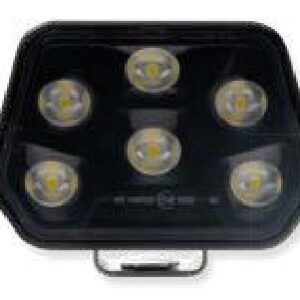 Phare de travail WORKPOINT II 1500 — 12/24 V, LED, 2 broches ASS2 Aspöck 38-8524-051