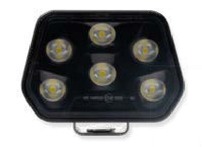 Phare de travail WORKPOINT II 1500 — 12/24 V, LED, 2 broches ASS2 Aspöck 38-8524-051