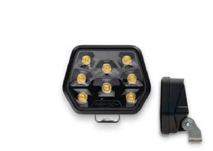 Phare de travail WORKPOINT II ADVANCED 2000 — 12/24 V, LED, 2 broches Deutsch Aspöck 28-8524-201
