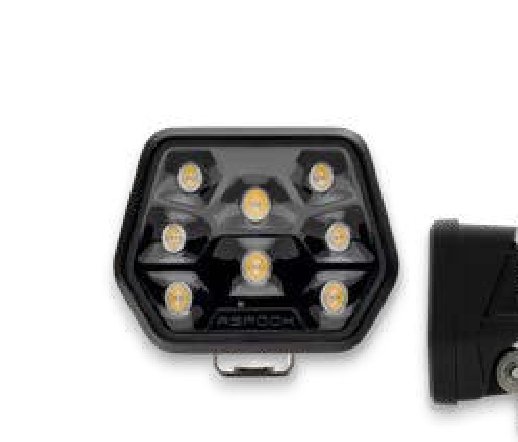 Phare de travail WORKPOINT II ADVANCED 4000 — 12/24 V, LED, 2 broches Deutsch Aspöck 28-8524-221