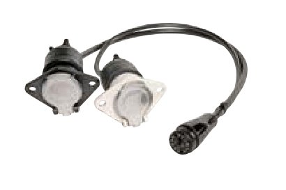 Câble d’alimentation 17 pin ASS3 7 pin ISO 1185 Aspöck 58-6649-004