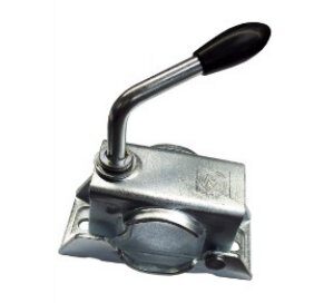 Support à collier pour roue jockey Ø 48 mm Böckmann 1001139