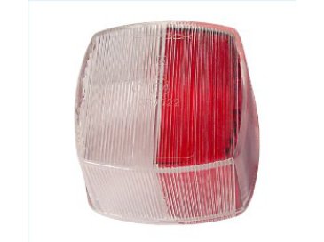 Lentille de feu de gabarit rouge/blanc Squarepoint Böckmann 1001587