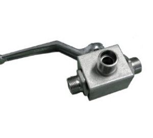 Robinet à boisseau sphérique 3 voies pour groupe hydraulique Böckmann 1004846