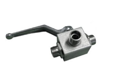 Robinet à boisseau sphérique 3 voies pour groupe hydraulique Böckmann 1004846