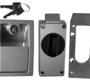 Serrure de porte complète pour carrosserie polyester Böckmann 1005325