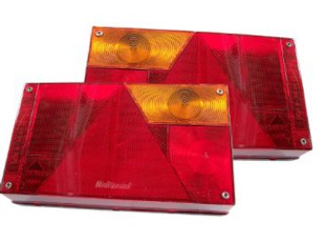 Feu arrière Multipoint gauche, pour remorque fourgon Böckmann 1006975