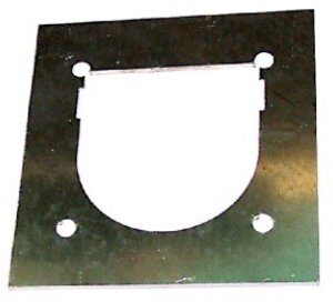Plaque de fixation pour anneau d’arrimage Böckmann 1007973