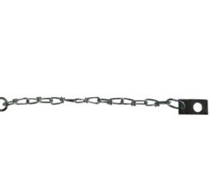 Chaîne de sécurité zinguée 240 mm / anneau 3 mm Böckmann 1012385