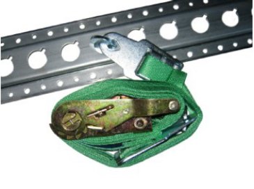Sangle d&rsquo;arrimage pour rail Bison 5,0 m Böckmann 1015938