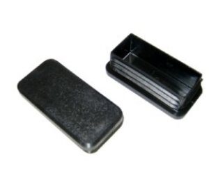 Bouchon rectangulaire, noir 60x30x3mm Böckmann 1023979