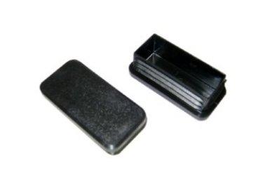 Bouchon rectangulaire, noir 60x30x3mm Böckmann 1023979