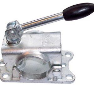 Support à collier pour roue jockey, avec levier long, Ø 48 mm Böckmann 1034650