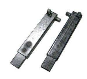 Poteau d’angle en acier CHN 297 mm droit Böckmann 1049041