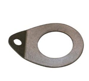 Tôle de maintien chaîne de sécurité, extrémité de barre de box, remorque porte-chevaux Böckmann 1087705