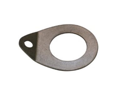 Tôle de maintien chaîne de sécurité, extrémité de barre de box, remorque porte-chevaux Böckmann 1087705