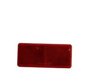 Catadioptre rouge carré Böckmann 1106574