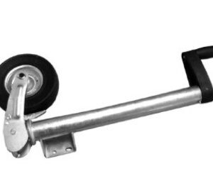 Roue jockey automatique (2013) avec manivelle en plastique Böckmann 1106654