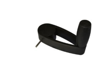Manivelle en plastique pour roue jockey automatique (13) Böckmann 1113543