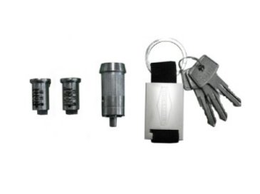 Set cylindres serrure A246 2 portes 1 tête attelage Böckmann 1127143