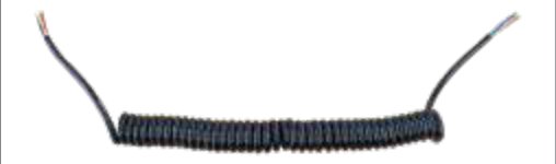 Cordon spiralé nu à 7 conducteurs — -40.0 – 85.0 °C, 38,00 mm Erich Jaeger 016700