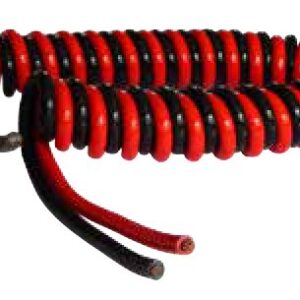 Câble spiralé de puissance nu à 2P — 3,50 m, 4,00 m Erich Jaeger 016558